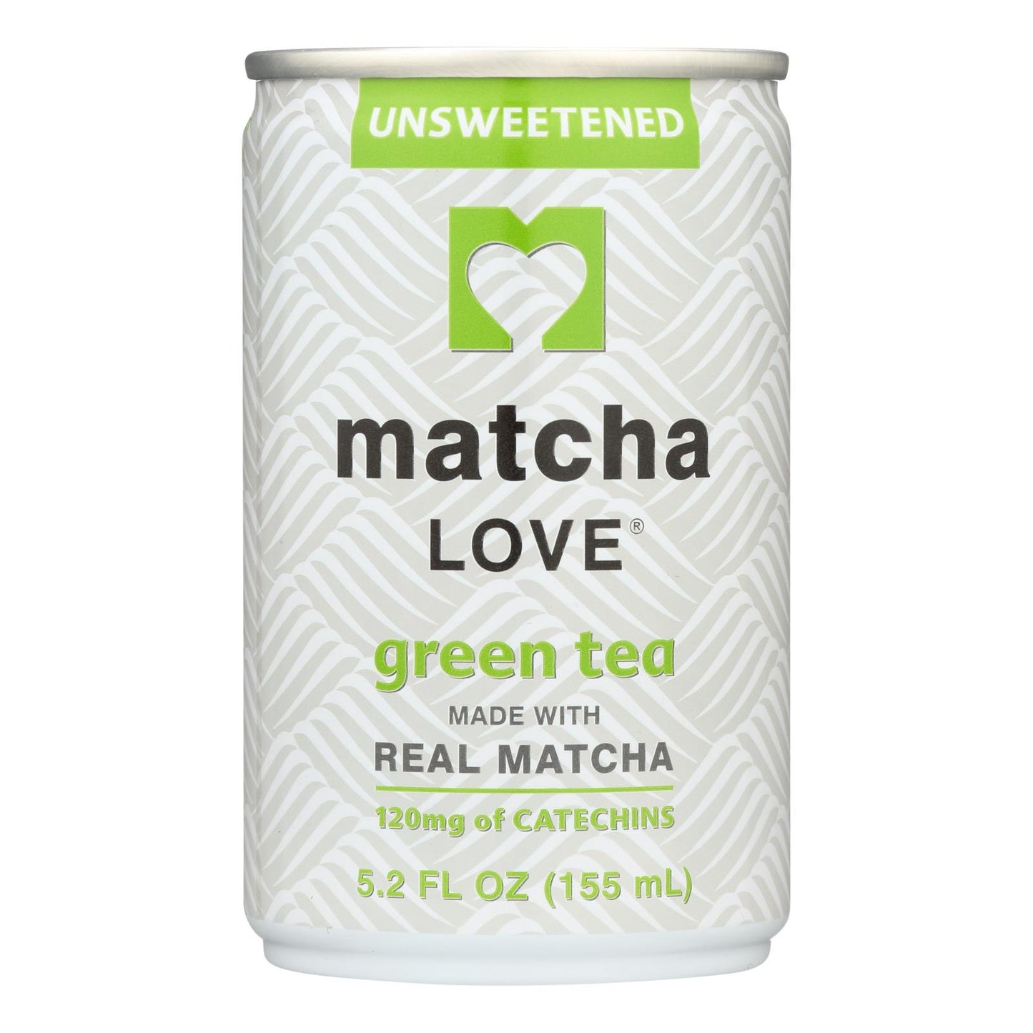 Matcha Love Unsweetened Tea - Case of 20 - 5.2 Ounce.