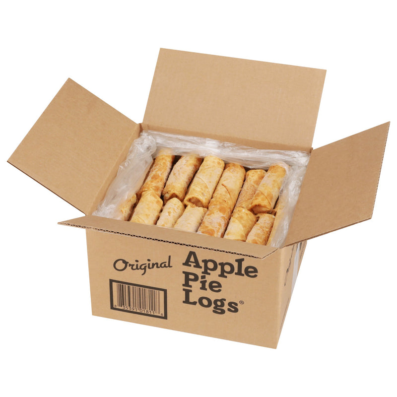 The Original Apple Pie Logs Apple Pie Log Ovnfry 72 Count Packs - 1 Per Case.