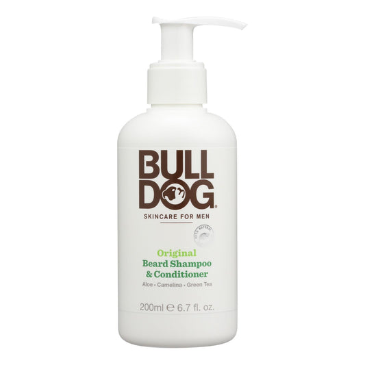 Bulldog Natural Skincare - Beard Shampoo - Conditioner - Original - 6.7 fl Ounce