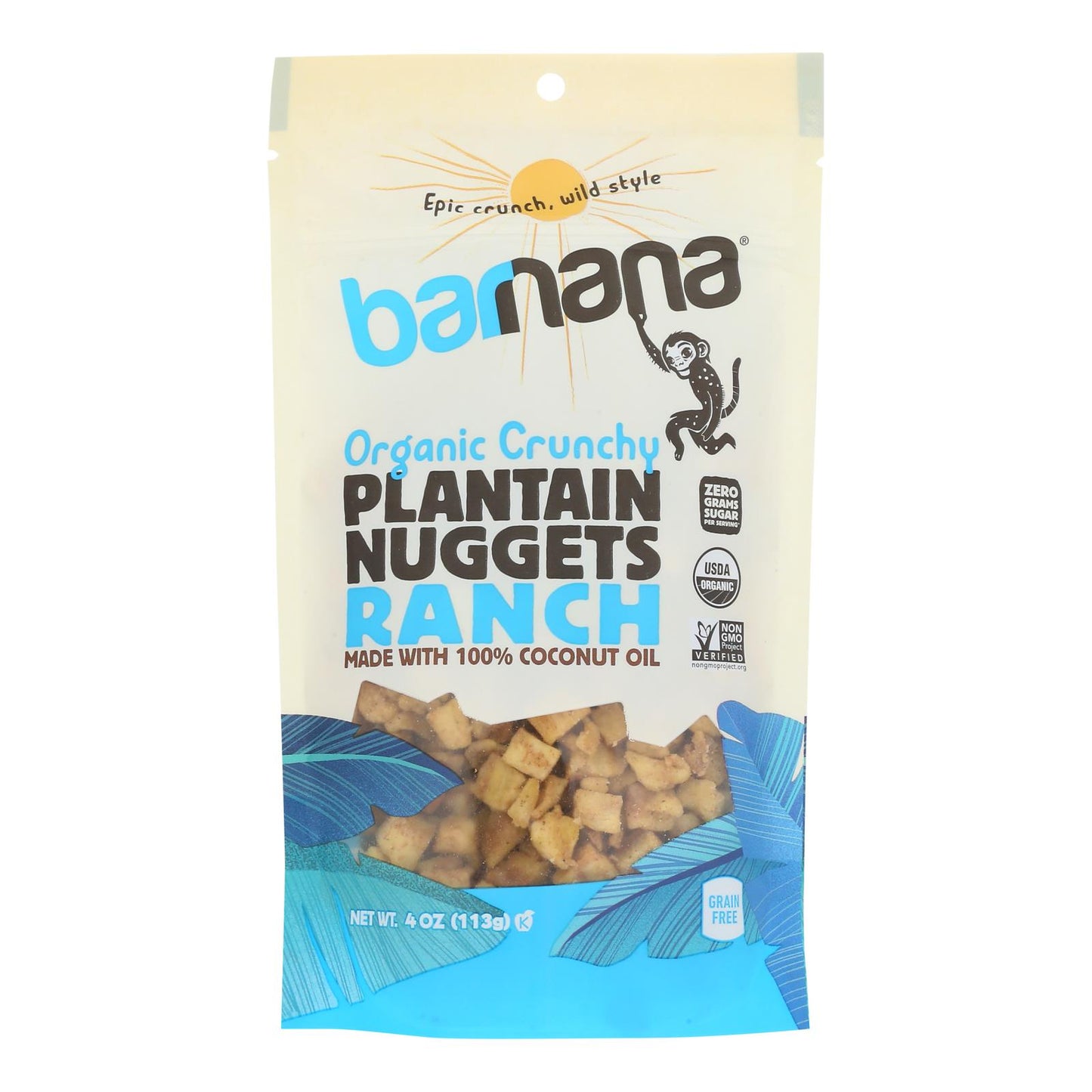 Barnana - Plantain Nuggets Ranch - Case of 6-4 Ounce