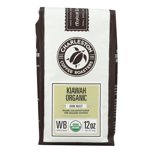 Charleston Coffee Roasters - Coffee Kiawah Whole Bean - Case of 6 - 12 Ounce