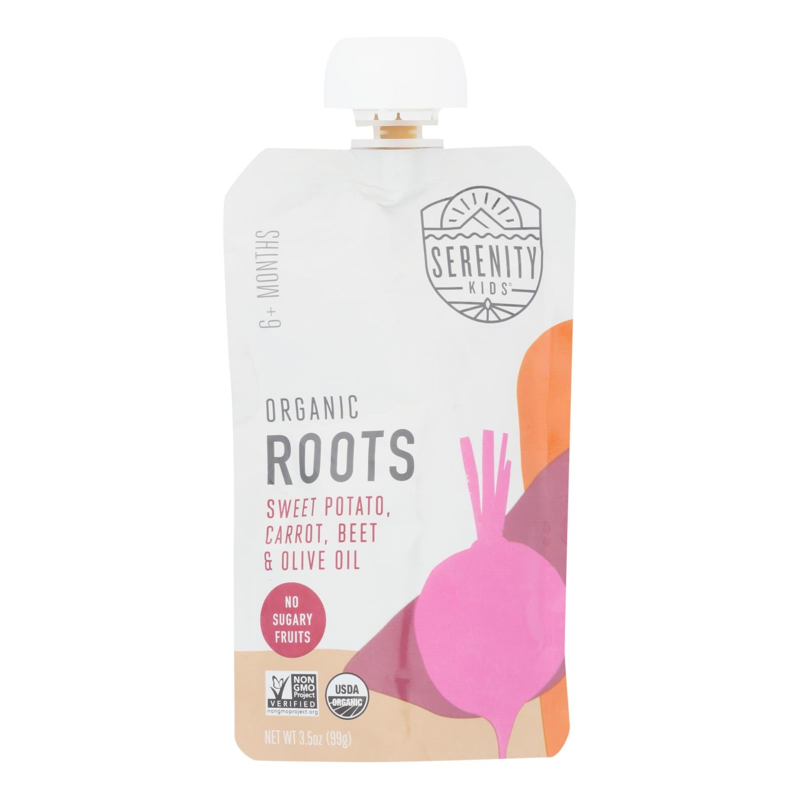 Serenity Kids Llc - Pouch Roots - Case of 6 - 3.5 Ounce