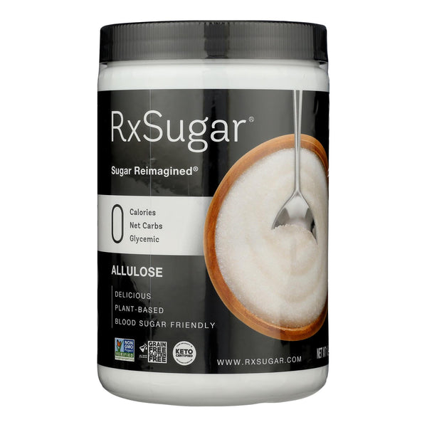 Rxsugar - Sugar One Pound Canister - Case of 6 - 16 Ounce