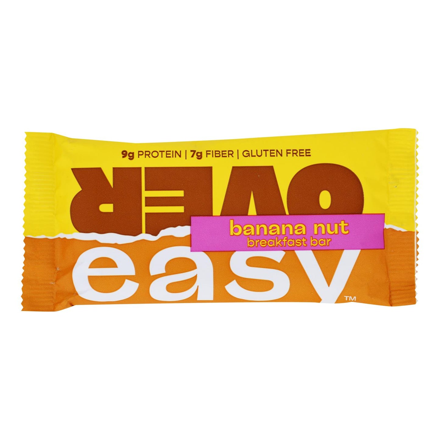 Over Easy - Breakfast Bar Banana Nut - Case of 12-1.8 Ounce