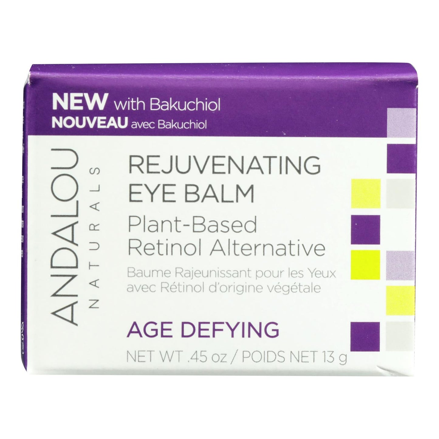 Andalou Naturals - Retinol Eye Balm Rejuv Peanut Butter - 1 Each-.45 Ounce