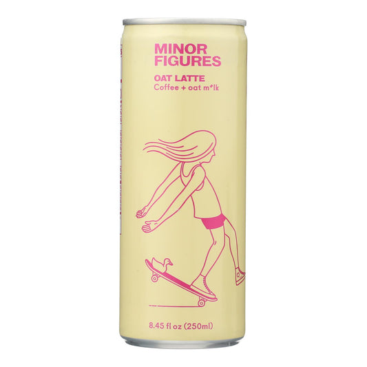 Minor Figures - Coffee Oat Milk Latte - Case of 12-8.45 Fluid Ounce