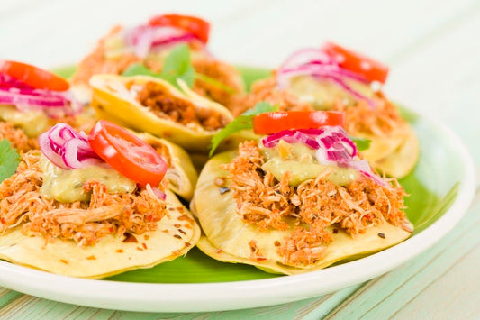 Comida Vida Shredded Chicken Tinga 5.02 Pound Each - 8 Per Case.