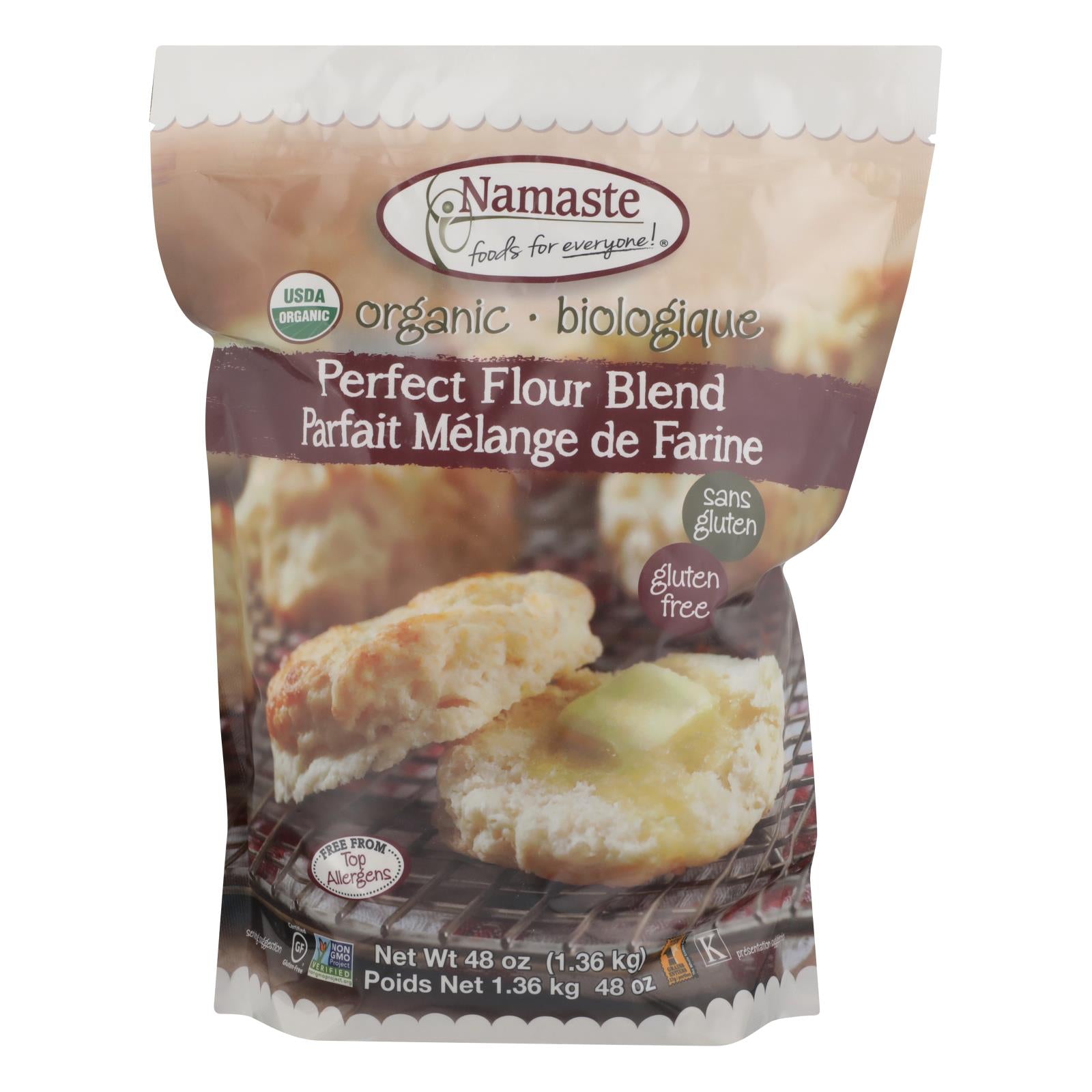 Namaste Foods Perfect Flour Blend  - Case of 6 - 48 Ounce