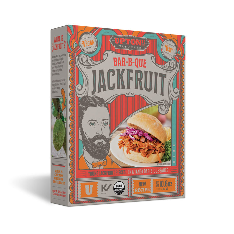 Upton's Naturals Barbecue Jackfruit 10.6 Ounce Size - 10 Per Case.