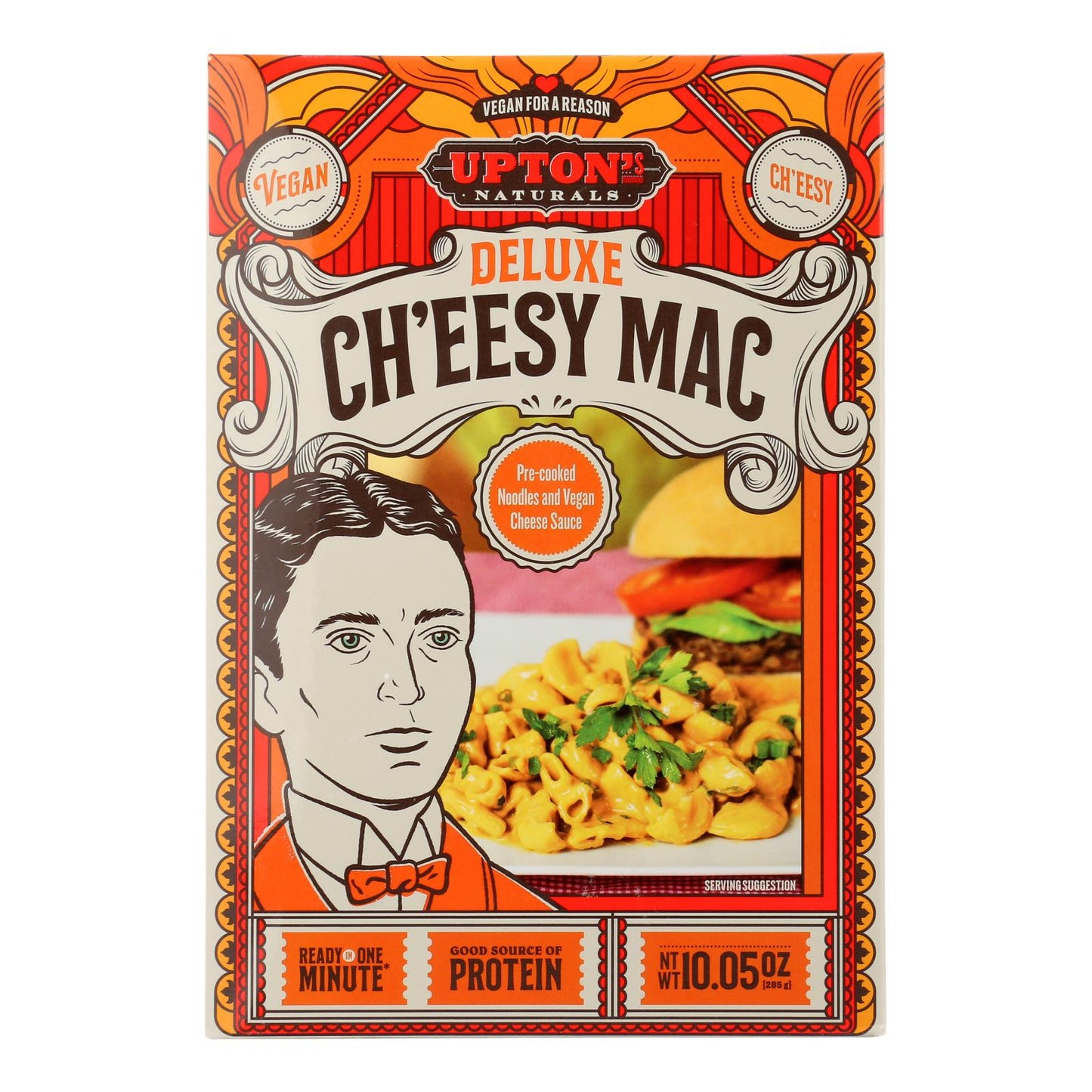 Upton's Naturals Macaroni - Ch'Eesy - Case of 6 - 10.05 Ounce