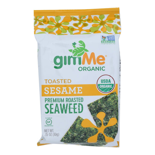 Gimme Organic Roasted - Sesame - Case of 12 - 0.35 Ounce.