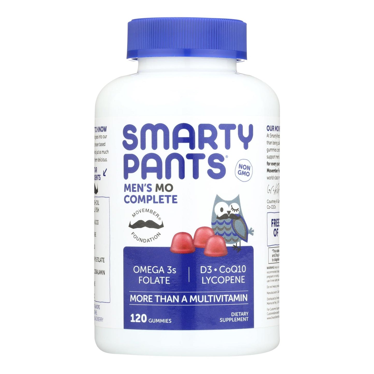 SmartyPants Men's Complete - 120 count