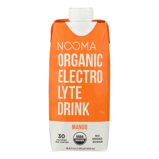 Nooma Electrolite Drink - Organic - Mango - Case of 12 - 16.9 fl Ounce