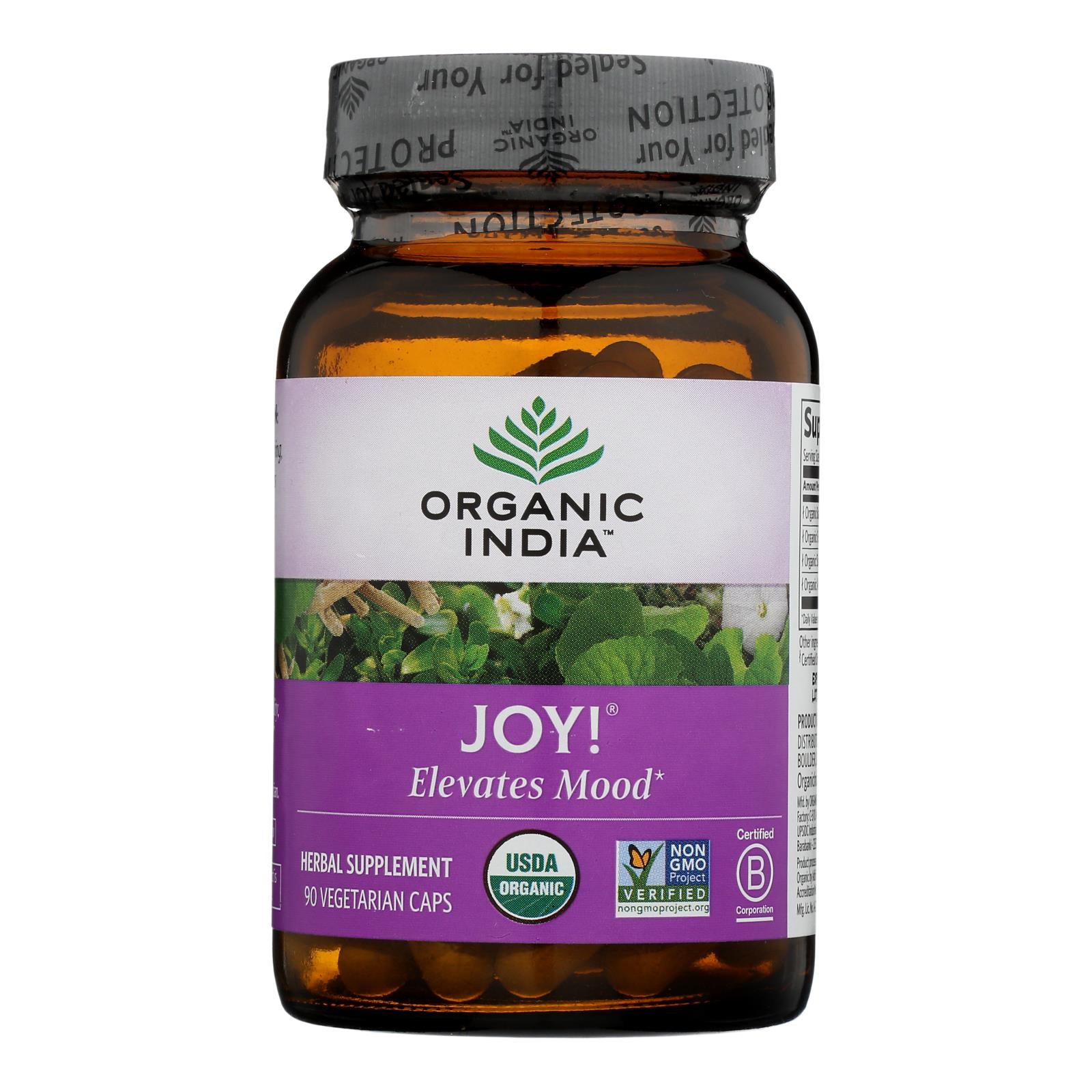 Organic India Usa Whole Herb Supplement  - 1 Each - 90 VCAP