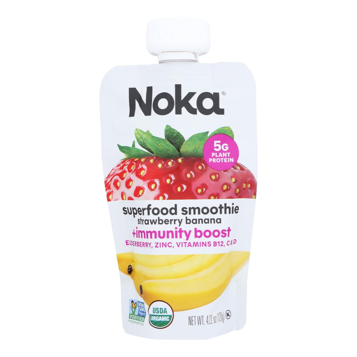 Noka - Smthi Spf Strw/banana - Case of 6-4.22 Ounce