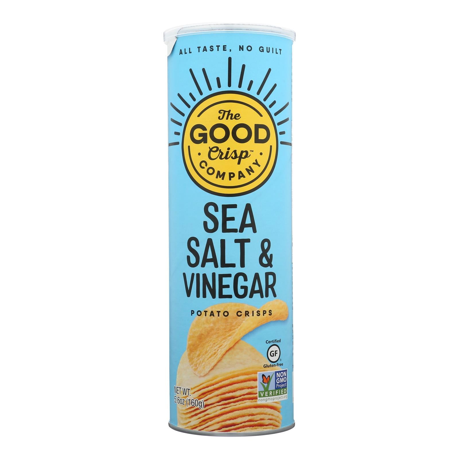 The Good Crisp Company - Potato Crisp Ssalt/vingr - Case of 8-5.6 Ounce