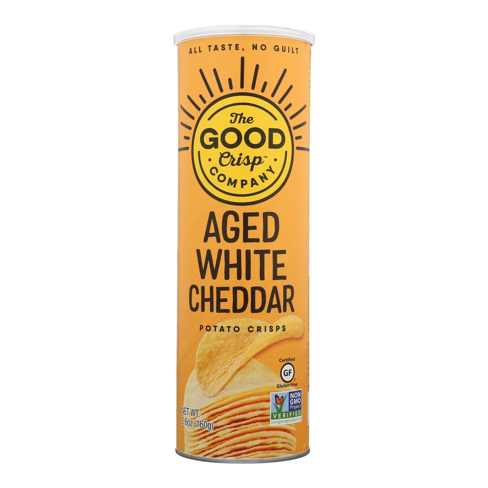 The Good Crisp Company - Potato Crisp Agd.wht Ched - Case of 8-5.6 Ounce