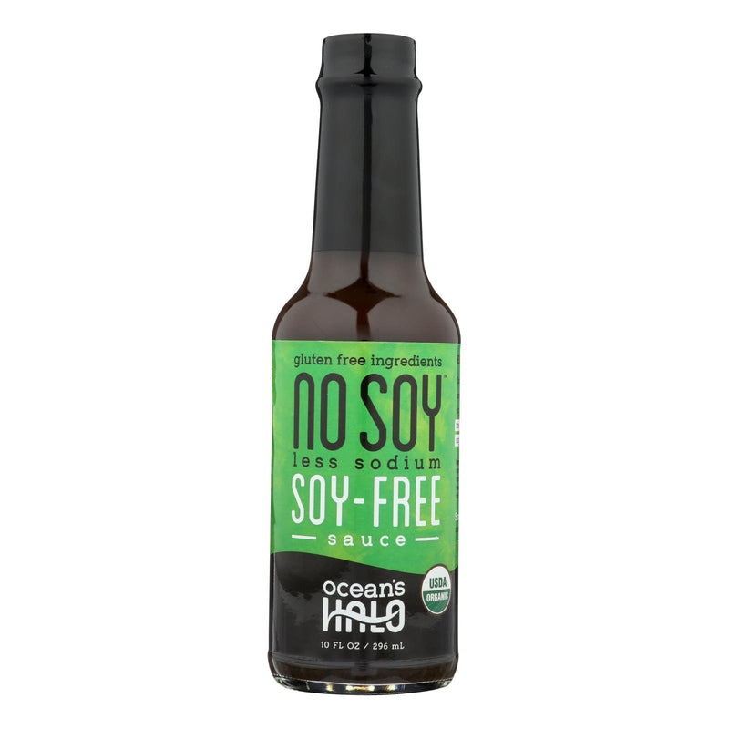 Ocean's Halo - Sauce No Soy Low Salt - Case of 12 - 10 Fluid Ounce