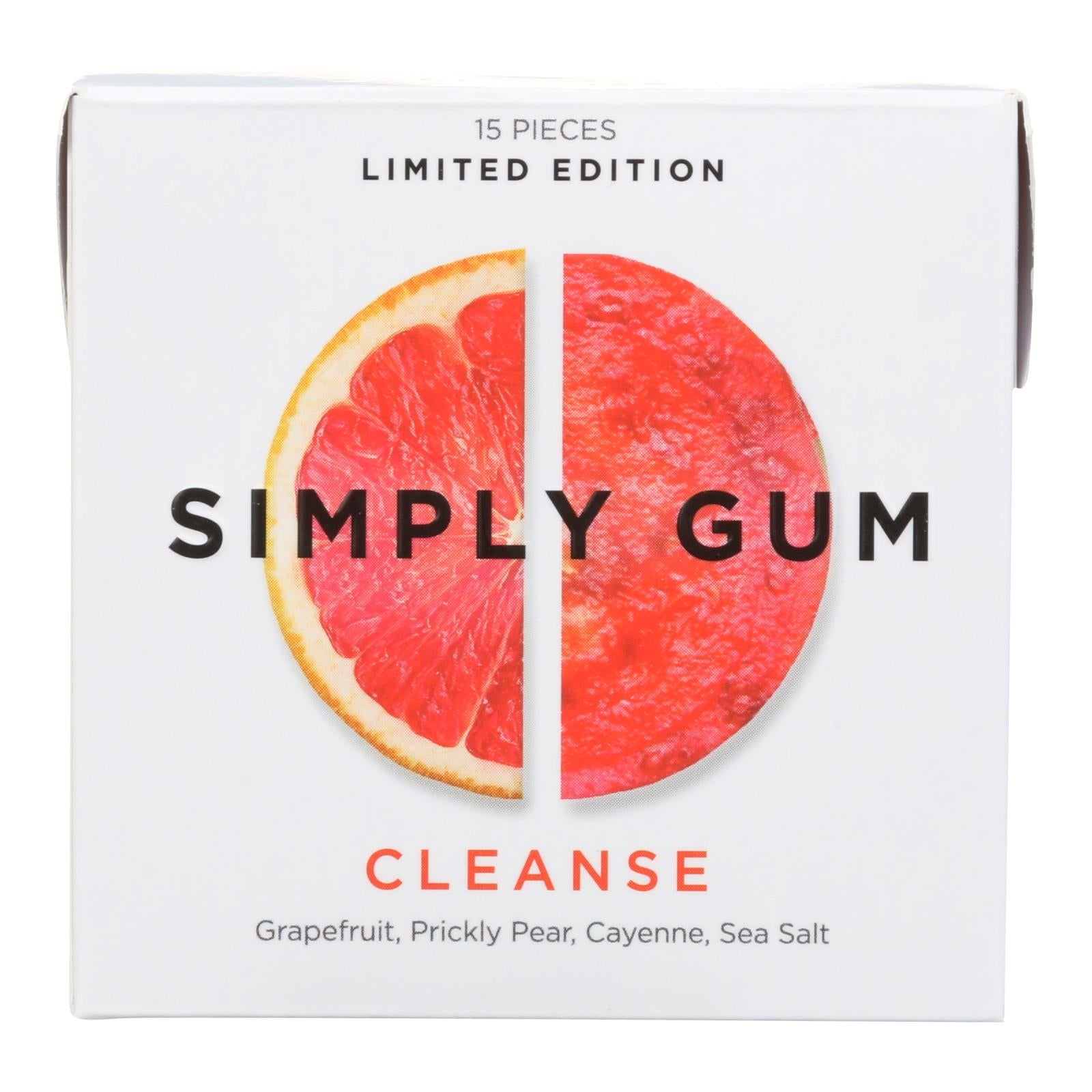 Simply Gum - Gum Cleanse - Case of 12 - 15 Count