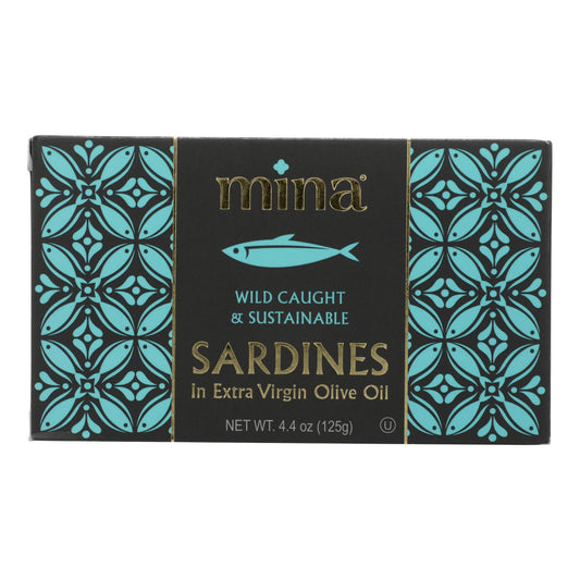 Mina - Sardines In Evoo - Case of 12-4.4 Ounce