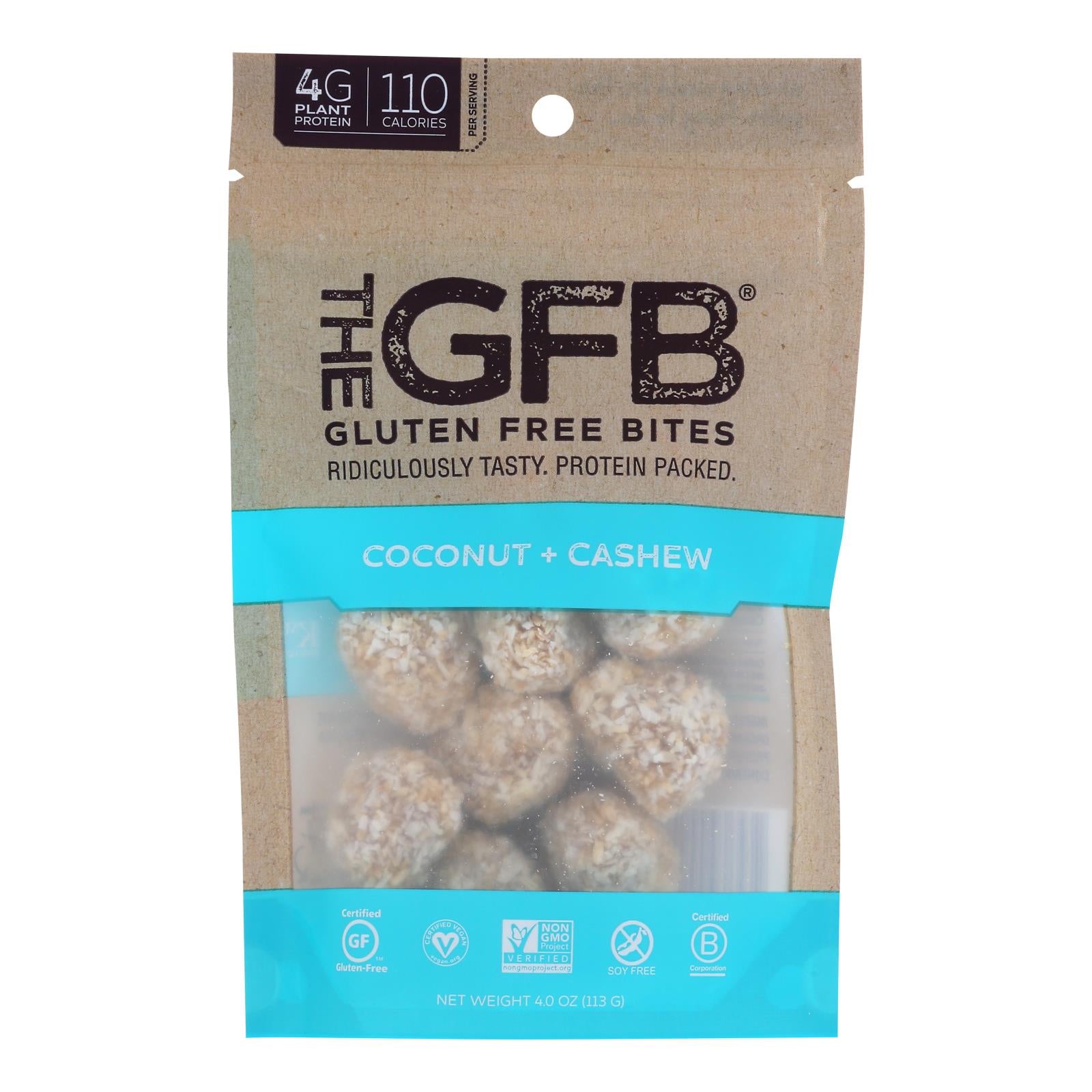 Gfb Nutrition Bites  - Case of 6 - 4 Ounce