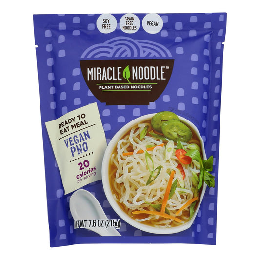 Miracle Noodle - Rte Meal Vegan Pho - Case of 6-7.6 Ounce