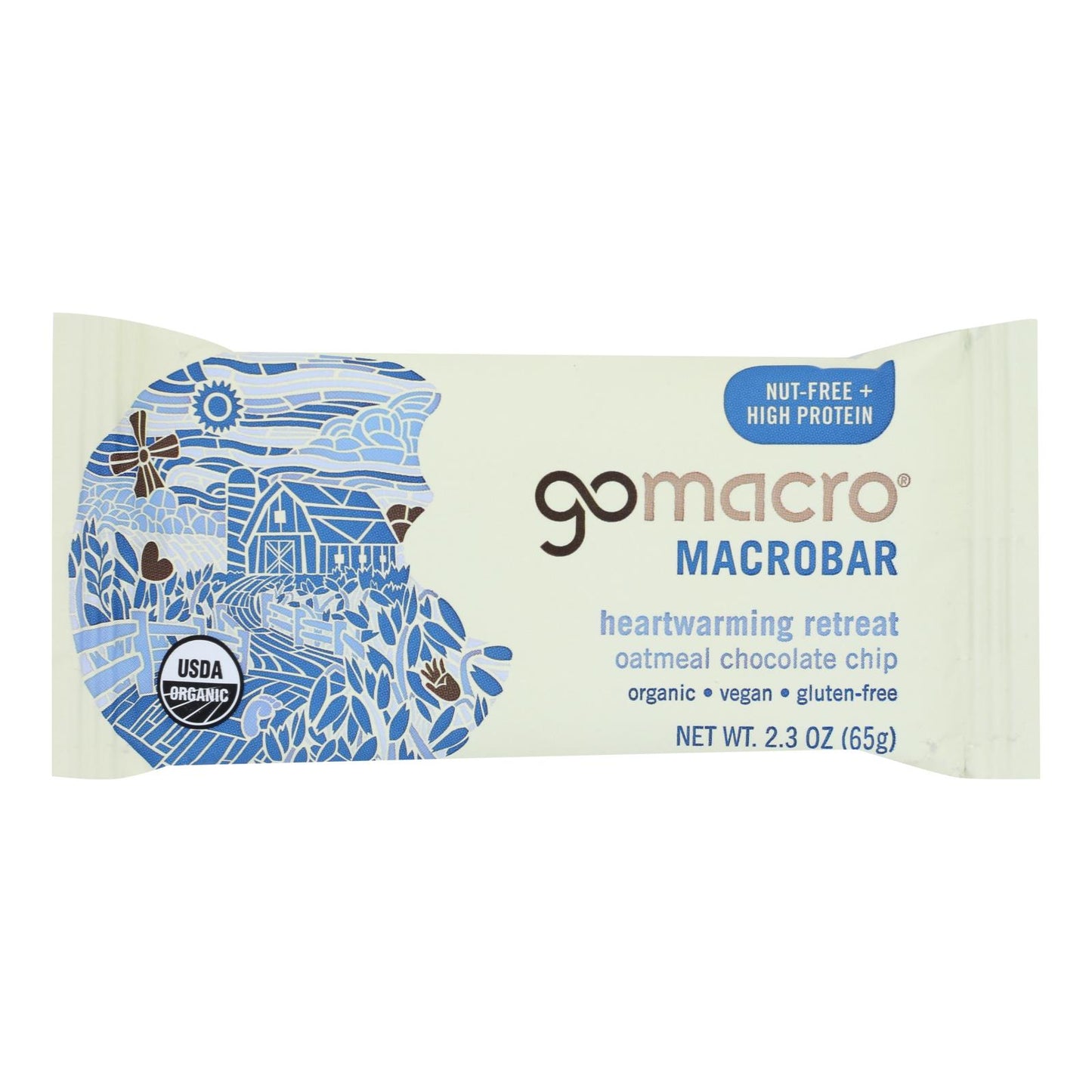 Gomacro - Bars Oatmeal Cchip - Case of 12 - 2.3 Ounce