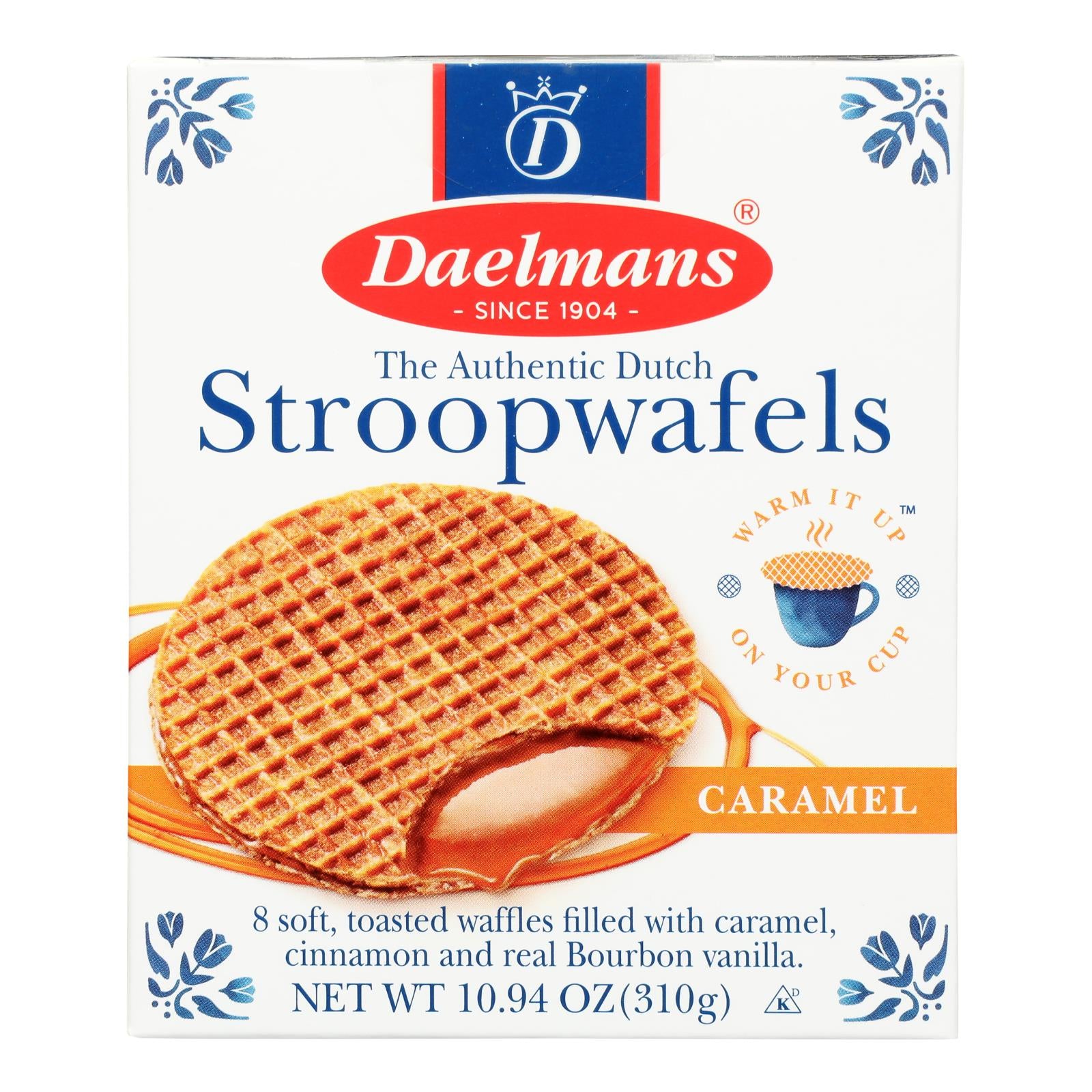 Daelmans, Stroop Wafels, Caramel - Case of 8 - 10.94 Ounce