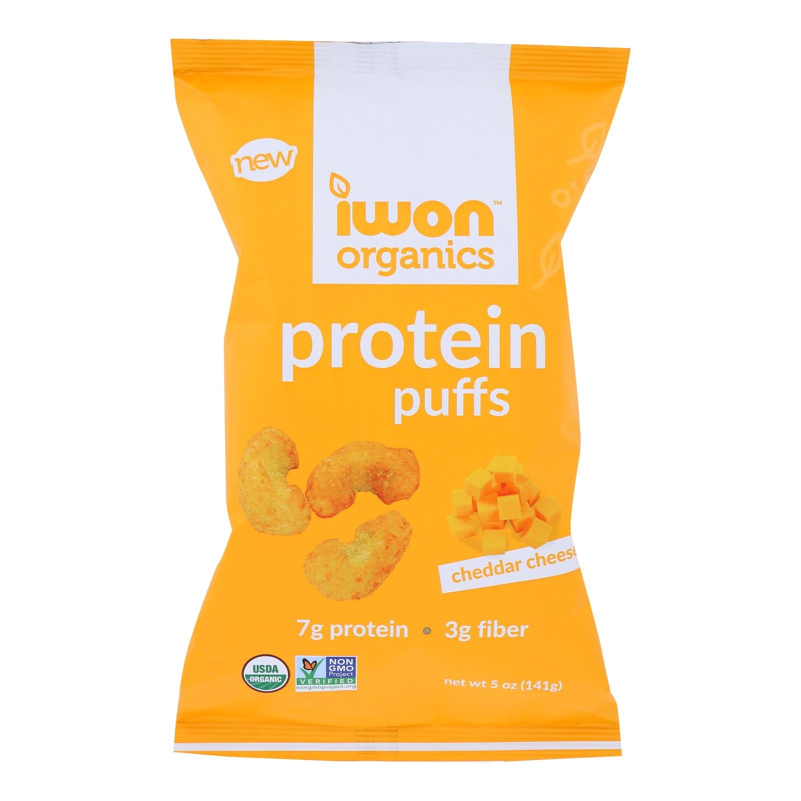 I Won! Nutrition Co - Chips Ched Chs Protein Stx - Case of 12 - 5 Ounce