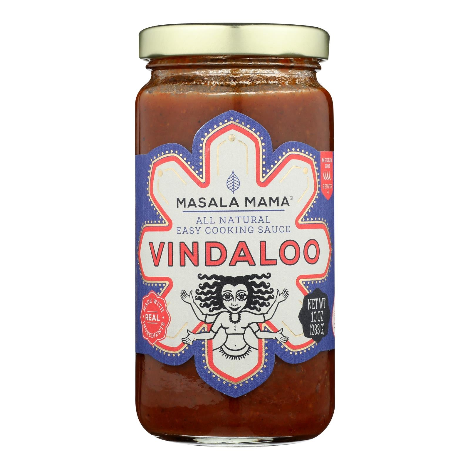 Masala Mama Vindaloo Simmer Sauce - Case of 6 - 10 Ounce