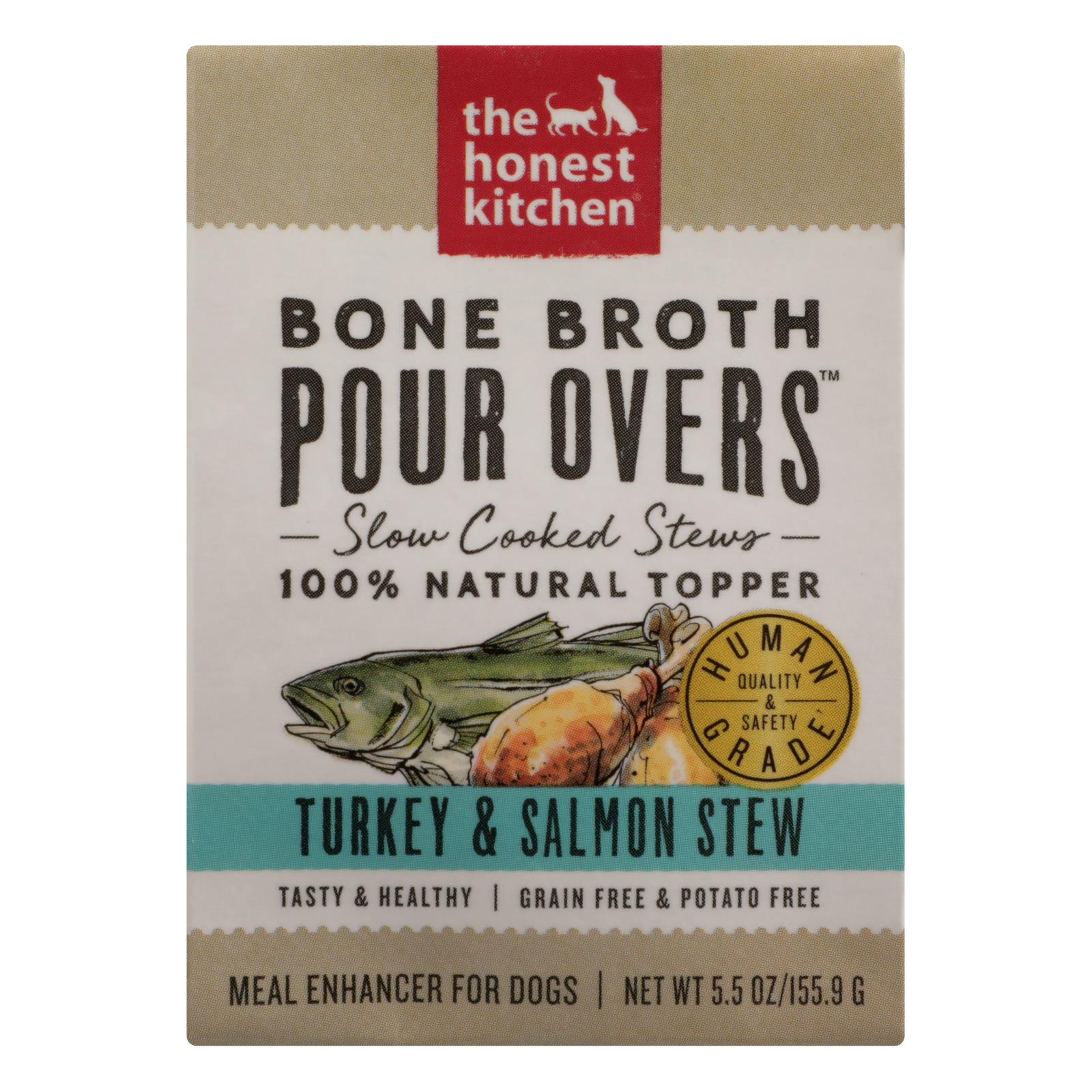The Honest Kitchen - Dog Fd Por Ovr Trk Slm St - Case of 12 - 5.5 Ounce