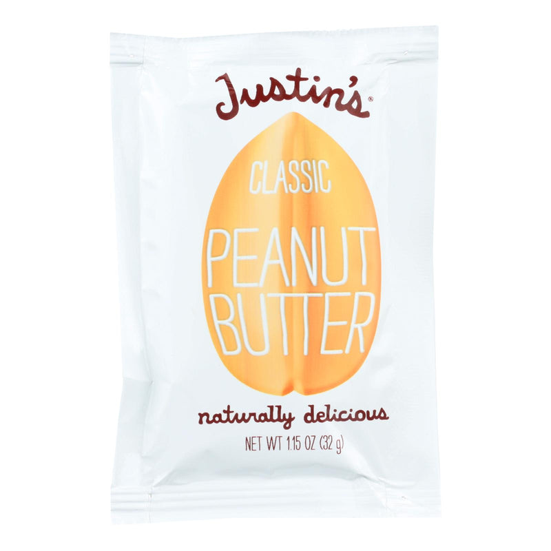 Justin's Nut Butter Squeeze Pack - Peanut Butter - Classic - Case of 10 - 1.15 Ounce.