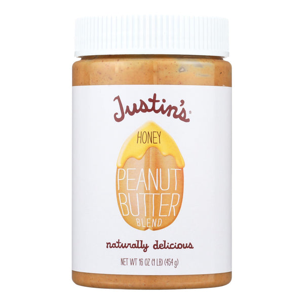 Justin's Nut Butter Peanut Butter - Honey - Case of 12 - 16 Ounce.