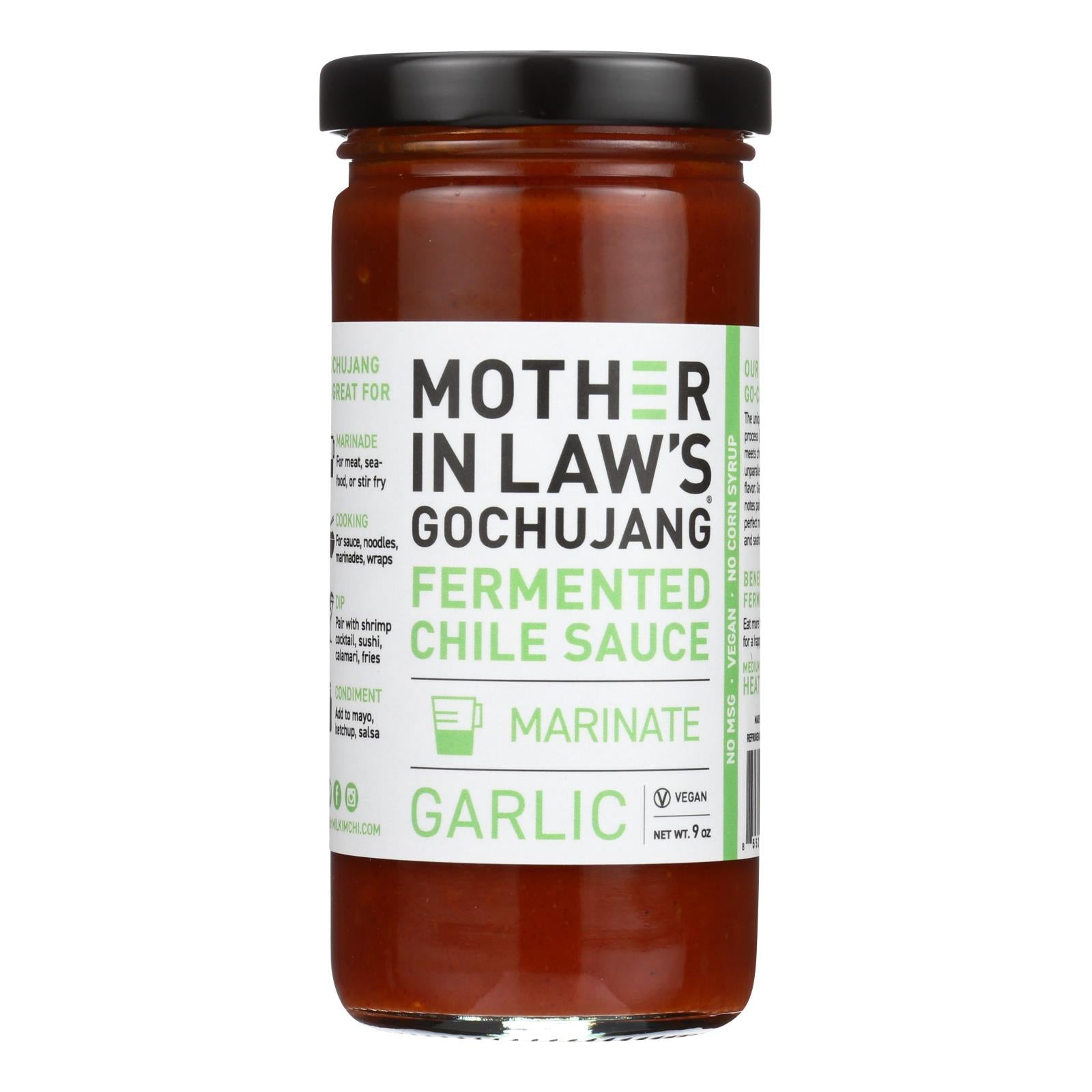 Mother-in-law's Kimchi - Chile Sce Gchjng Garlic - Case of 6-9 Ounce