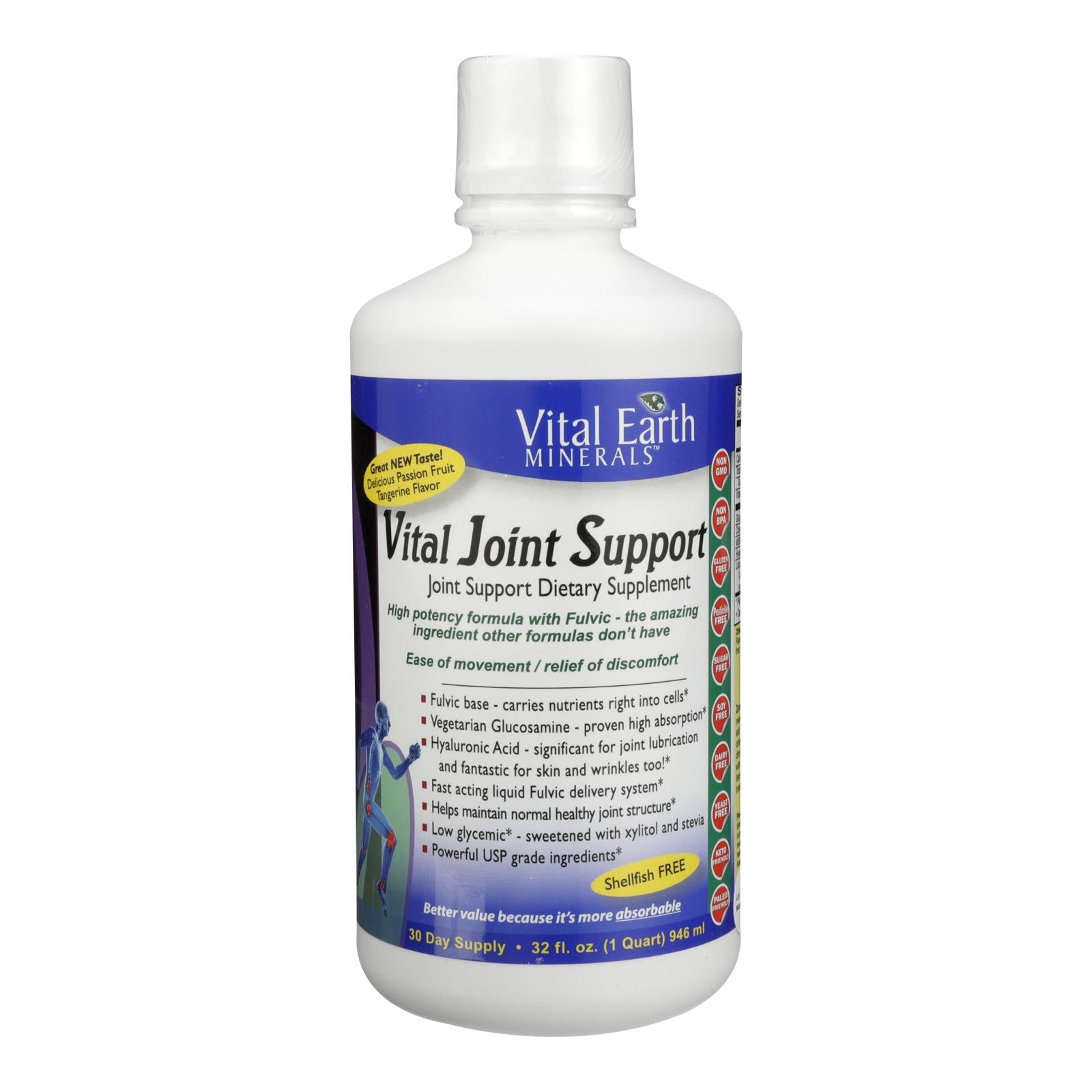 Vital Earth Minerals - Vital Joint Support - 1 Each - 32 Ounce