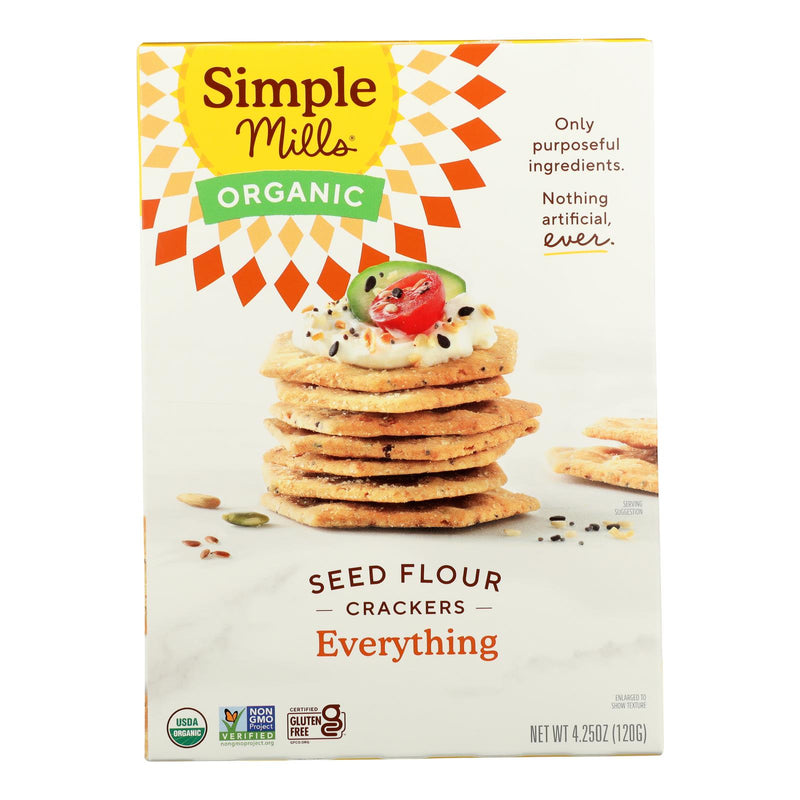 Simple Mills - Crckr Seed Flr Evrythng - Case of 6-4.25 Ounce