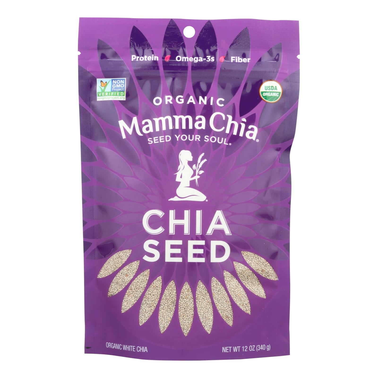 Mamma Chia Chia Seed - Case of 4 - 12 Ounce