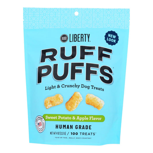 Bixbi - Ruff Puffs Sweet Pot & Ap - Case of 8-4 Ounce