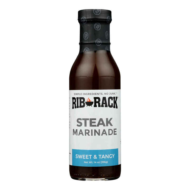 Rib Rack Marinade - Steak Marinade - Case of 6 - 14 Ounce.