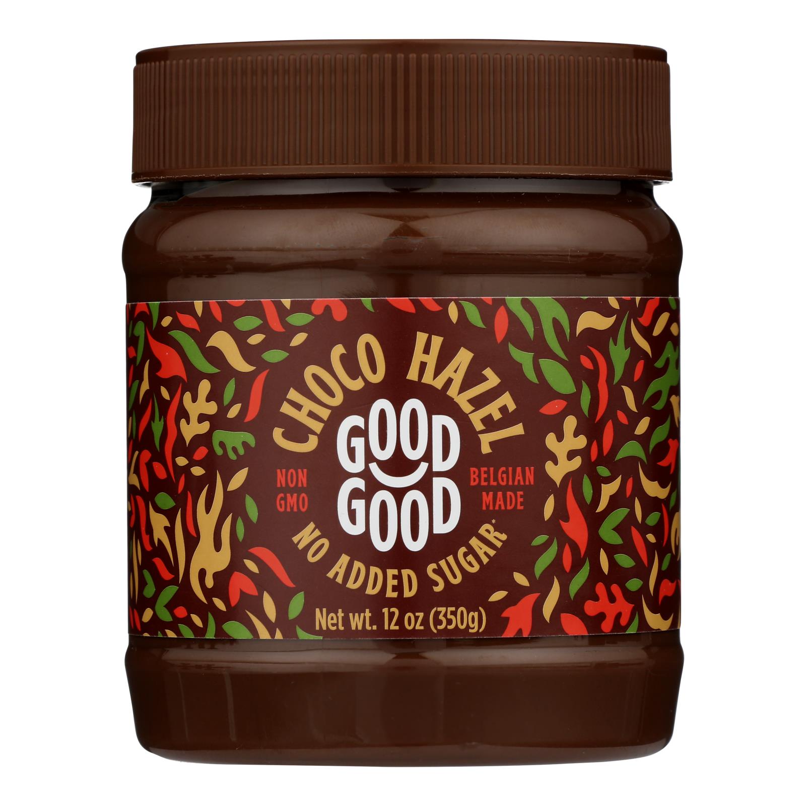 Good Good - Spread Choco Hazel No Sugar - Case of 6-12 Ounce
