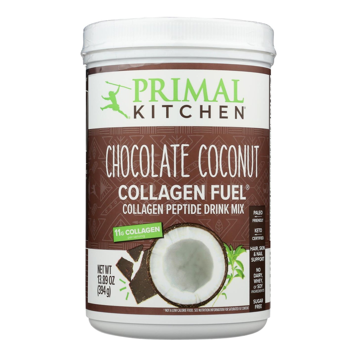 Primal Kitchen Collagen Fuel Chocolate Coconut Drink Mix - 1 Each - 13.9 Ounce