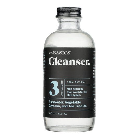 S.W. Basics - 3 Ingredients Cleanser - 4 fl Ounce.