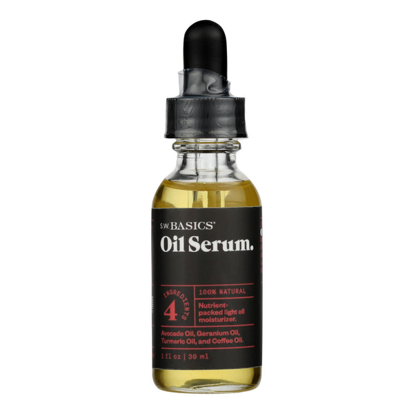 S.W. Basics - 4 Ingredients Oil Serum - 1 fl Ounce.