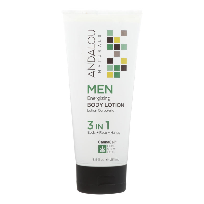 Andalou Naturals - Body Lotion - Men's Energizing - 8.5 fl Ounce.