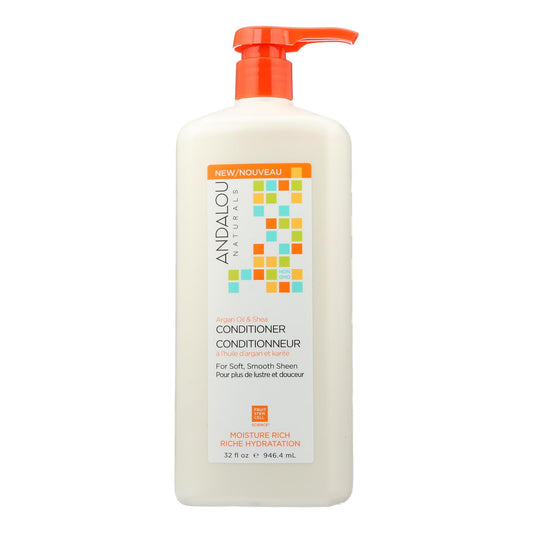 Andalou Naturals - Conditioner Argan Oil Shea Moist - 1 Each-32 Fluid Ounce