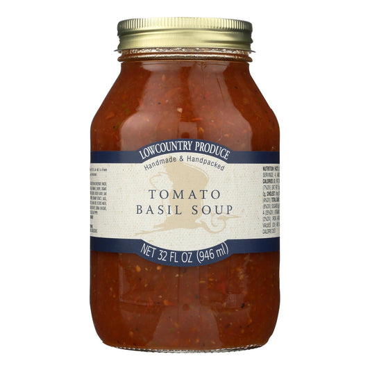 Lowcountry - Soup Tomato Basil - Case of 12 - 32 Fluid Ounce