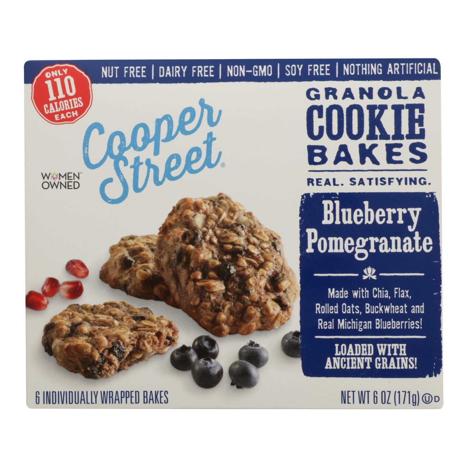 Cooper Street - Granola Bake Blebry Pomgt - Case of 6 - 6 Ounce
