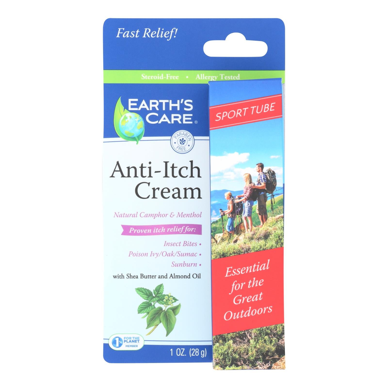 Earth's Care - Anit-itch Cream - 1 Each - 1 Ounce