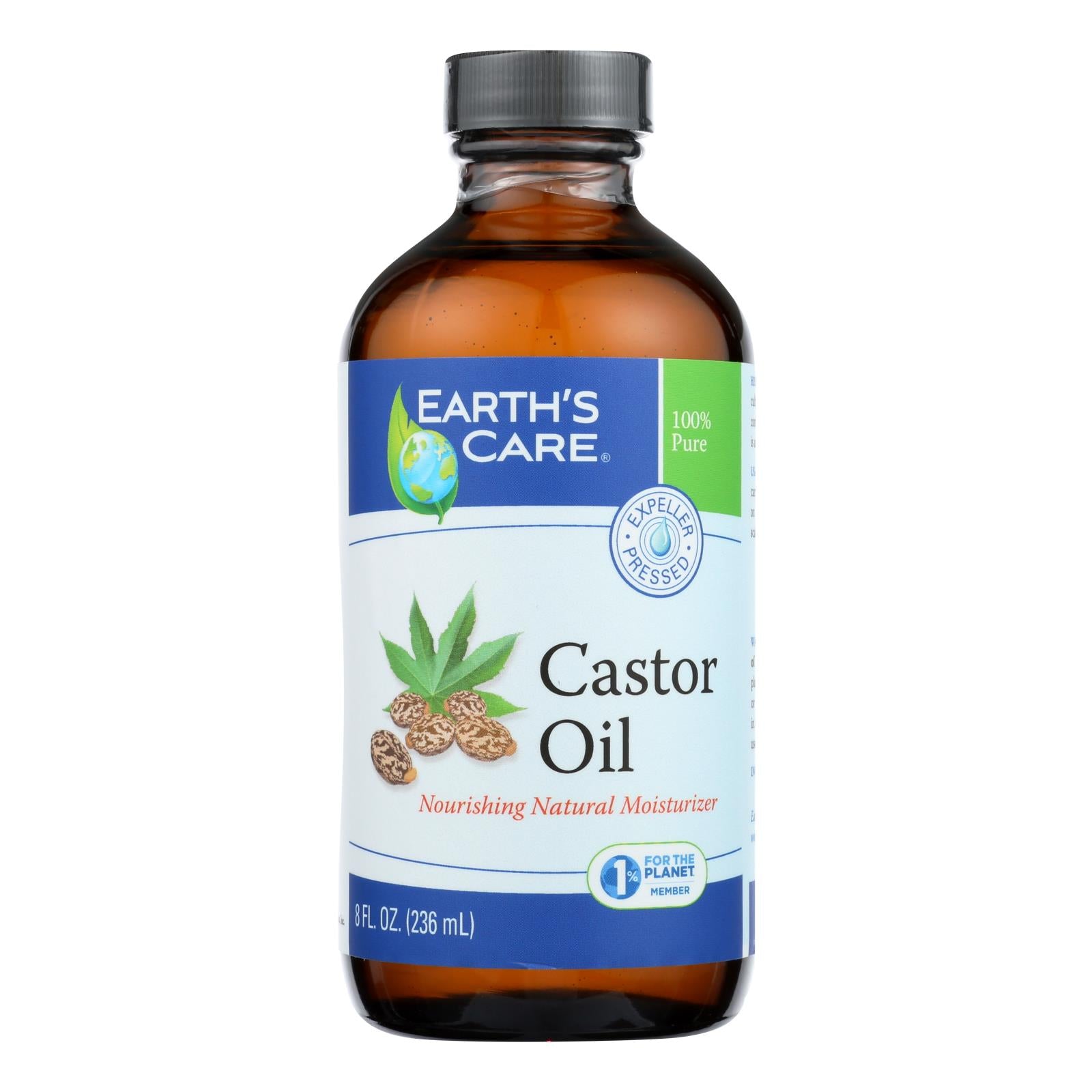 Earth's Care - Castor Oil - 1 Each - 8 Ounce