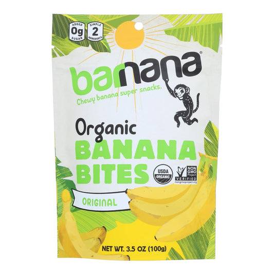 Barnana Banana Bites - Organic - Original - 3.5 Ounce - case of 12